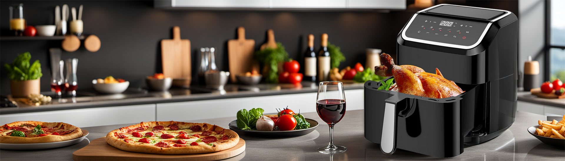 Heißluftfritteuse 5.5L