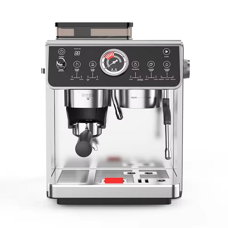 Espressomaschine EM650, 20 Bar, 2500W, Silber